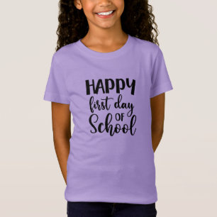 Camiseta Feliz primer día de clases
