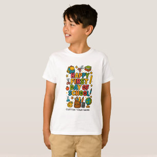 Camiseta Feliz primer día de clases