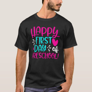 Camiseta Feliz primer día de diversión preescolar Stu