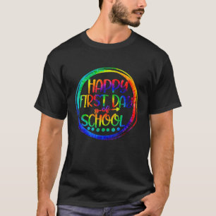 Camiseta Feliz Primer Día De Enseñanza Escolar PRINCIPAL ED