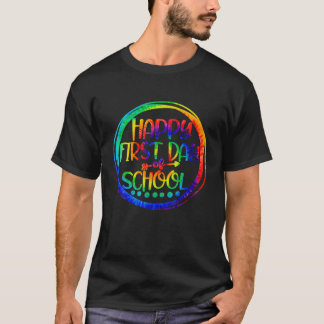 Camiseta Feliz Primer Día De Enseñanza Escolar PRINCIPAL ED