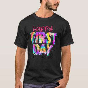 Camiseta Feliz Primer Día De La Escuela De Café Teach Repet