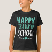 Feliz Primer Día De La Escuela Estudiante Arrow C