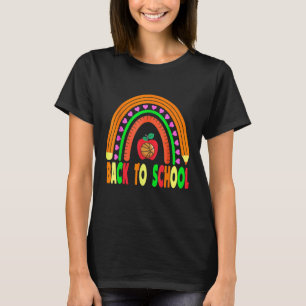 Camiseta Feliz Primer Día Del Colegio Bienvenido De Nuevo A