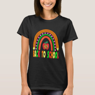 Camiseta Feliz Primer Día Del Colegio Bienvenido De Nuevo A