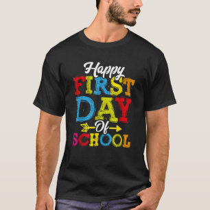 Camiseta Feliz Primer Día Del Colegio De Maestros De Maestr
