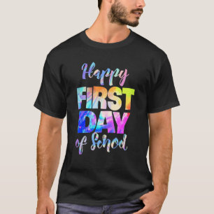 Camiseta Feliz Primer Día Del Colegio, Hola De Vuelta A Sc