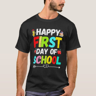 Camiseta Feliz primer día Hagamos esta bienvenida de vuelta