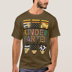 Camiseta Feliz primer día, Leopard de vuelta a la guardería