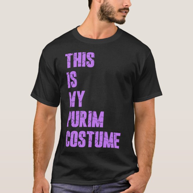 Camiseta Feliz Purim Hamantash Este Es Mi Purim Costum Jew (Anverso)
