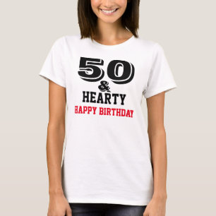 Camiseta Feliz quincuagésimo cumpleaños