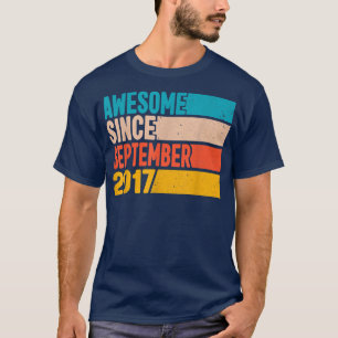 Camiseta Feliz quinto cumpleaños, 5 años, increíble desde s