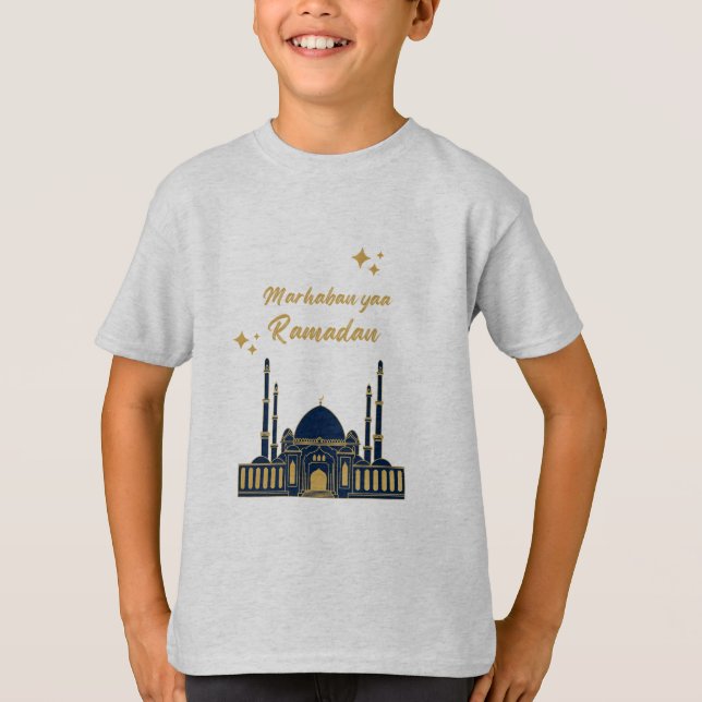 Camiseta Feliz Ramadan Kareem -Citas de Eid Mubarak (Anverso)