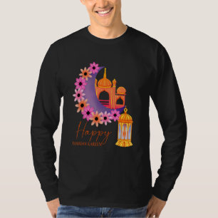 Camiseta Feliz Ramadán Kareem Día Islámico de Ayuno Niños