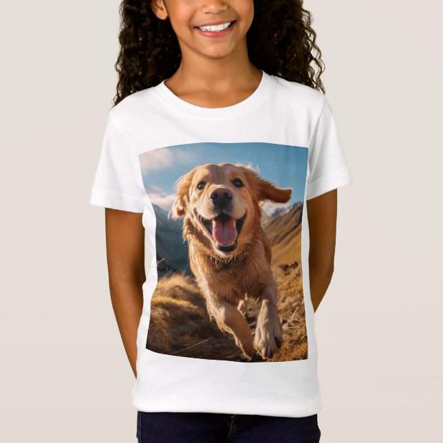 Camiseta Feliz recuperación de oro corriendo (Anverso)