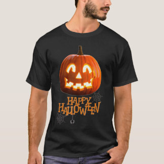 Camiseta Feliz regalo de calabaza de Halloween