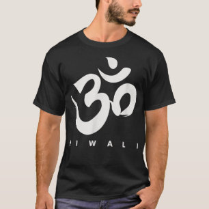 Camiseta Feliz regalo de Diwali OM Festival Hindú de Luces