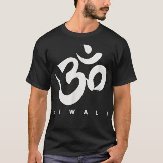 Camiseta Feliz regalo de Diwali OM Festival Hindú de Luces