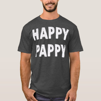 Camiseta Feliz regalo de pappy abuelo Funny