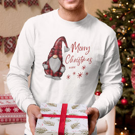 Camiseta Feliz Regalo rústico de navidad en salsa de búfalo
