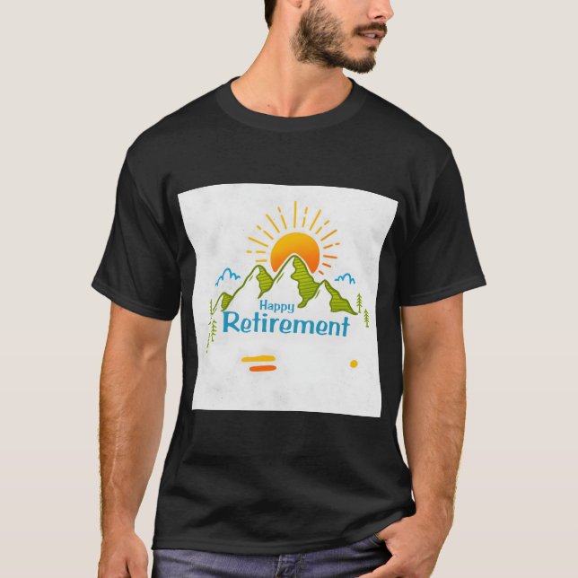 Camiseta Feliz retiro (Anverso)