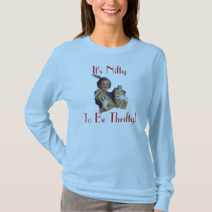 Camiseta Feliz retro con la diversión del comprador del