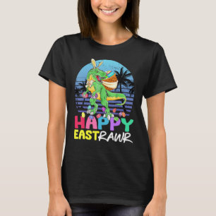 Camiseta Feliz Rex Dinosaur Easter Bunny Egg Kiev