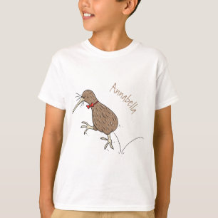 Camiseta Feliz salto kiwi con diseño de personalizado de co