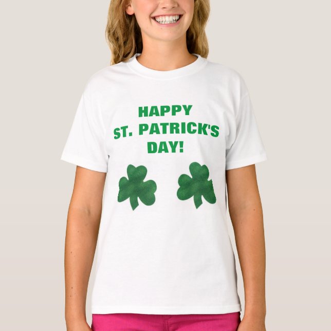 CAMISETA FELIZ SAN. EL DÍA DE PATRICK (Anverso)
