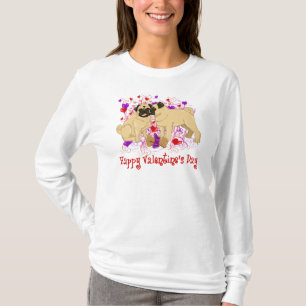 Camiseta Feliz San Valentín Besado