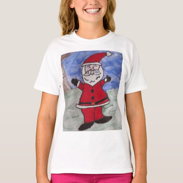 Camiseta Feliz Santa (Anverso)