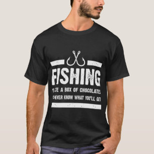 Camiseta Feliz Santa Amantes de la Pesca Divertido Pescador
