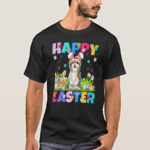 Camiseta Feliz Semana Santa Bunny Yorkshire Terrier Dog Eas