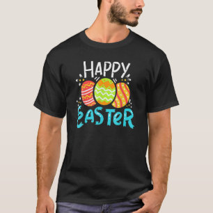 Camiseta Feliz Semana Santa Caza de Huevo Gracioso Tee Cris