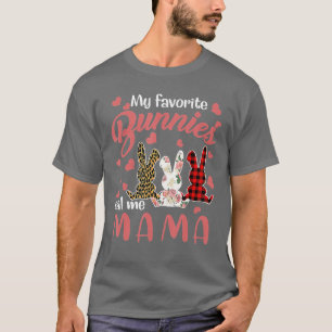 Camiseta Feliz Semana Santa Conejo Trio Mujeres Chicas Cues