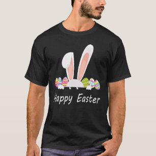 Camiseta Feliz Semana Santa Conejo Trio Mujeres Chicas Cues