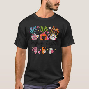Camiseta Feliz Semana Santa Coquette Bow Cute Carrote Mujer