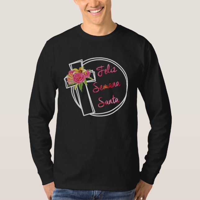 Camiseta Feliz Semana Santa Easter Holy Week (Anverso)
