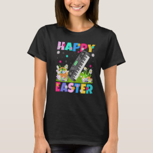 Camiseta Feliz Semana Santa Funny Sintetizador Floral Seman