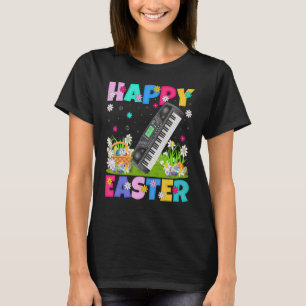 Camiseta Feliz Semana Santa Funny Sintetizador Floral Seman