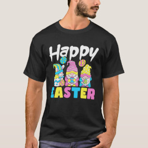 Camiseta Feliz Semana Santa Gnomes Día de Pascua Caza de Hu