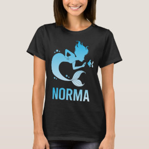 Camiseta Feliz Sirena - Nombre de Norma