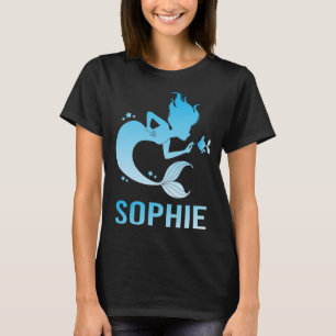 Camiseta Feliz Sirena - Nombre de Sophie