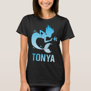 Camiseta Feliz Sirena - Nombre de Tonya
