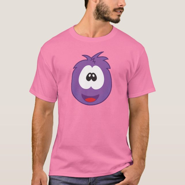 Camiseta Feliz Sneezie Morado (Anverso)