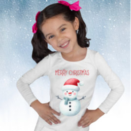 Camiseta Feliz Snowman