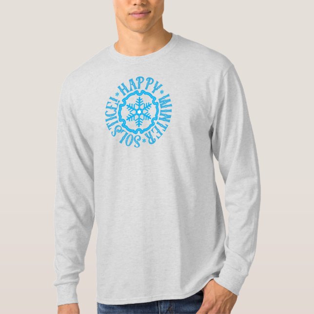 Camiseta ¡Feliz Solsticio de Invierno! (Anverso)