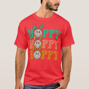 Camiseta Feliz Sublimación de Pascua Estilo Boho