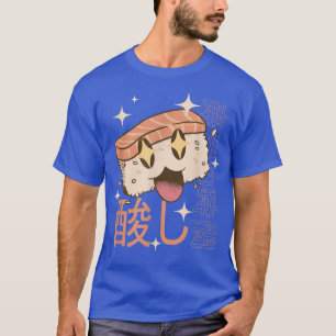 Camiseta Feliz sushi feliz sonriente loco animalito de comi