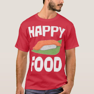 Camiseta Feliz sushi Tokio Maki Japón Asia Tofu Rice Soy Gr